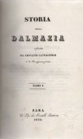 Cattalinich Giovanni: Storia della Dalmazia